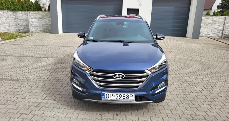 Hyundai Tucson cena 87700 przebieg: 90000, rok produkcji 2018 z Sędziszów Małopolski małe 254